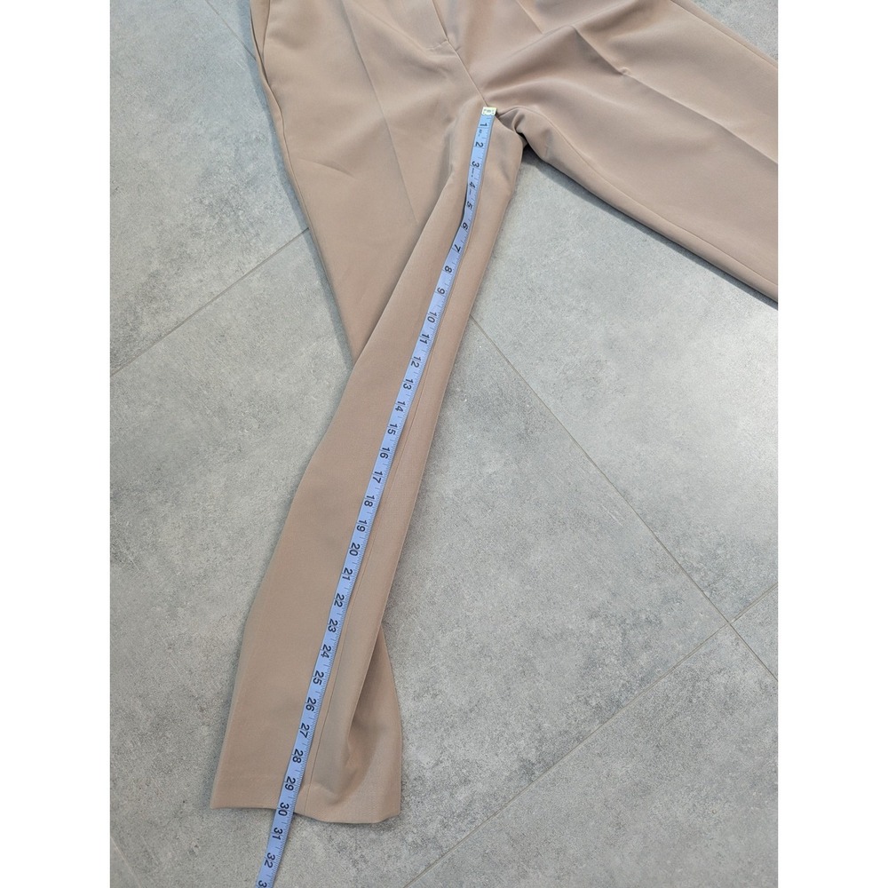 NWT Black Tape Womens Camel Tan Straight Leg Dress Pants Trousers Size S - Picture 8 of 9